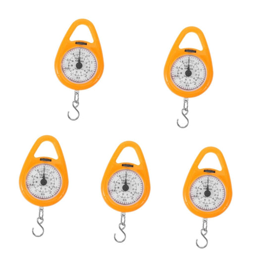 OUNONA 5pcs Hanging Weight Scale Luggage Scale for Travel Portable Design for