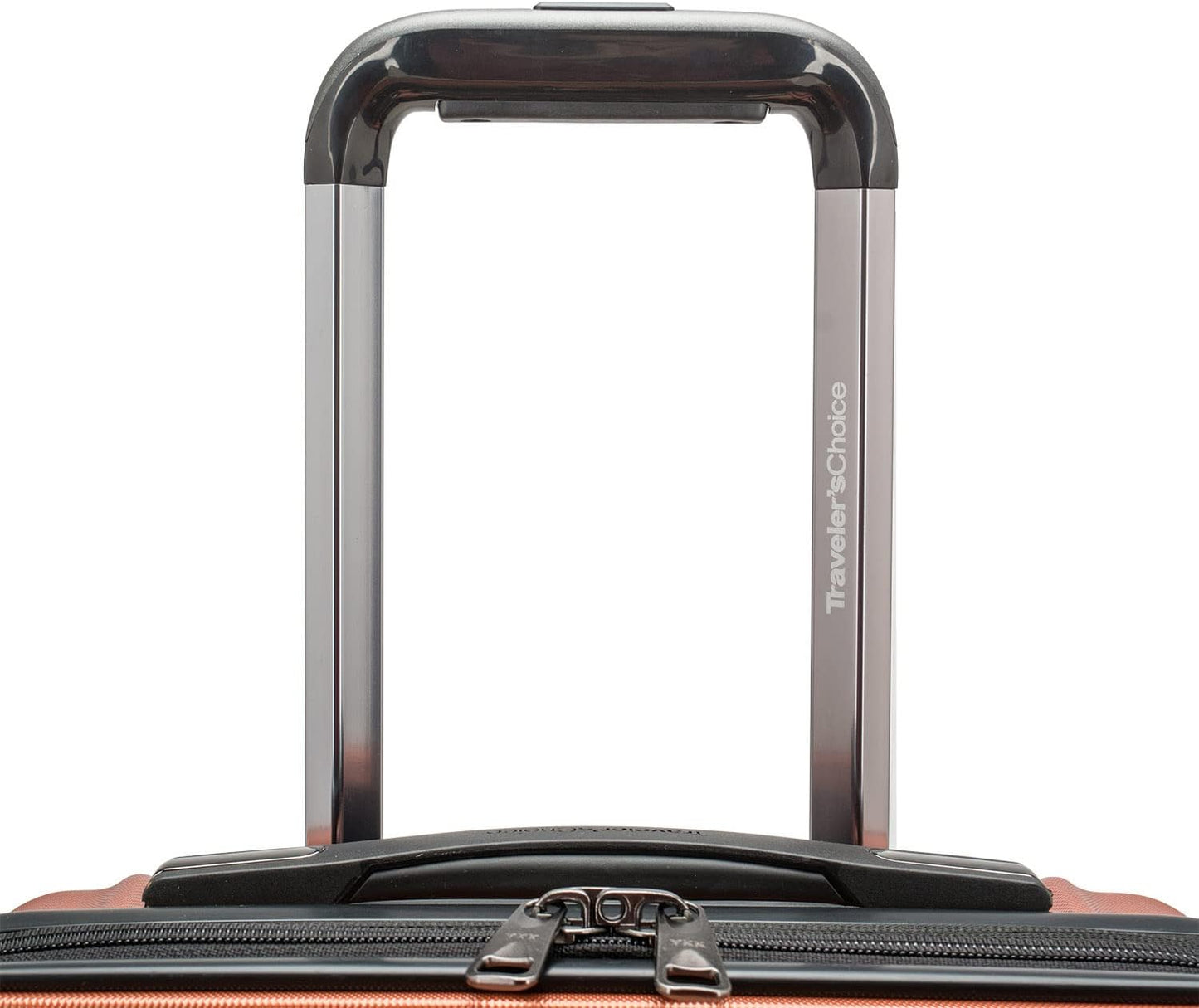 Traveler's Choice Archer Polycarbonate Hardside Luggage with Spinner Wheels, Tie Down Straps