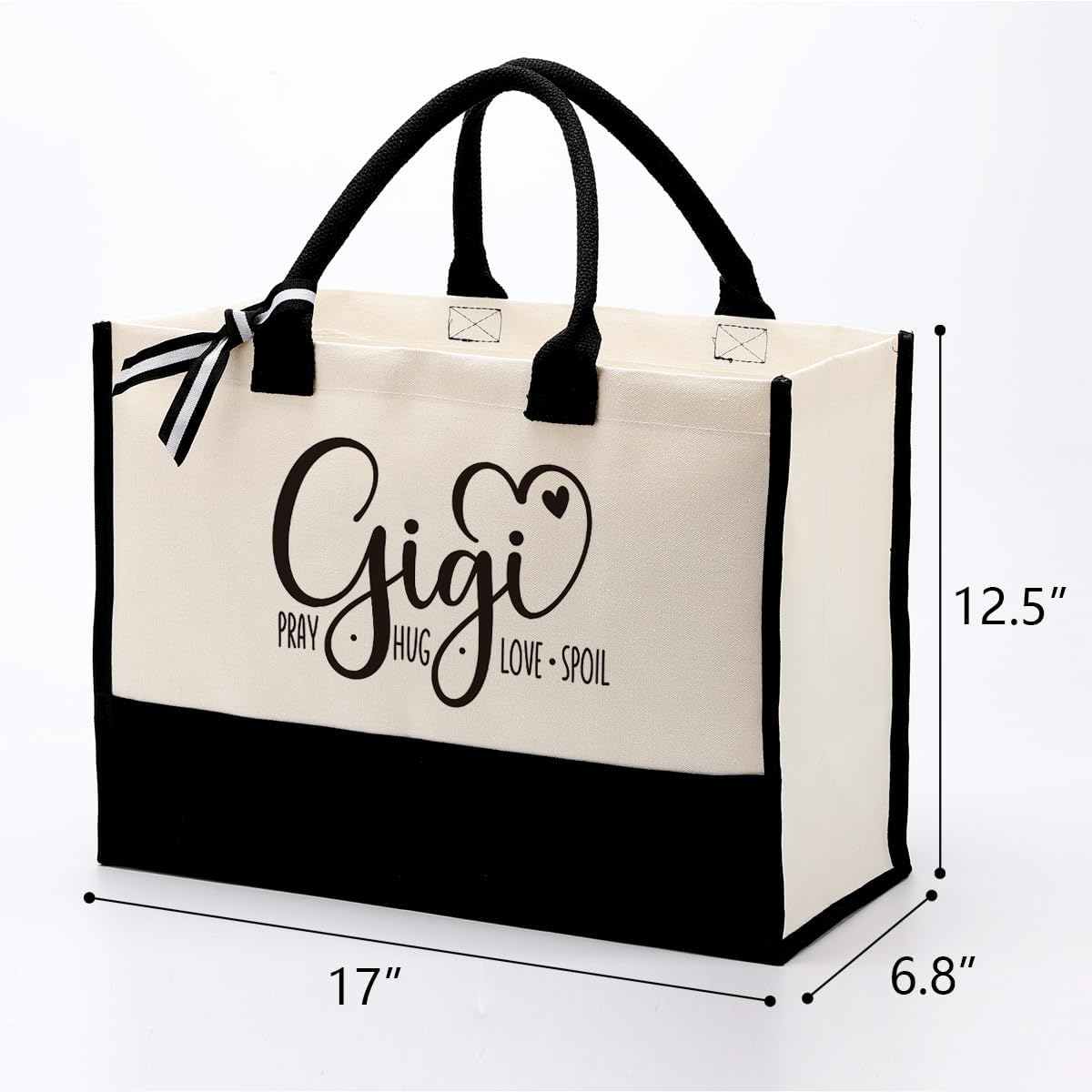 Gkwa Canvas Tote Bag for Gifting, Women Cotton Canvas Bag, Reusable Shopping Bag