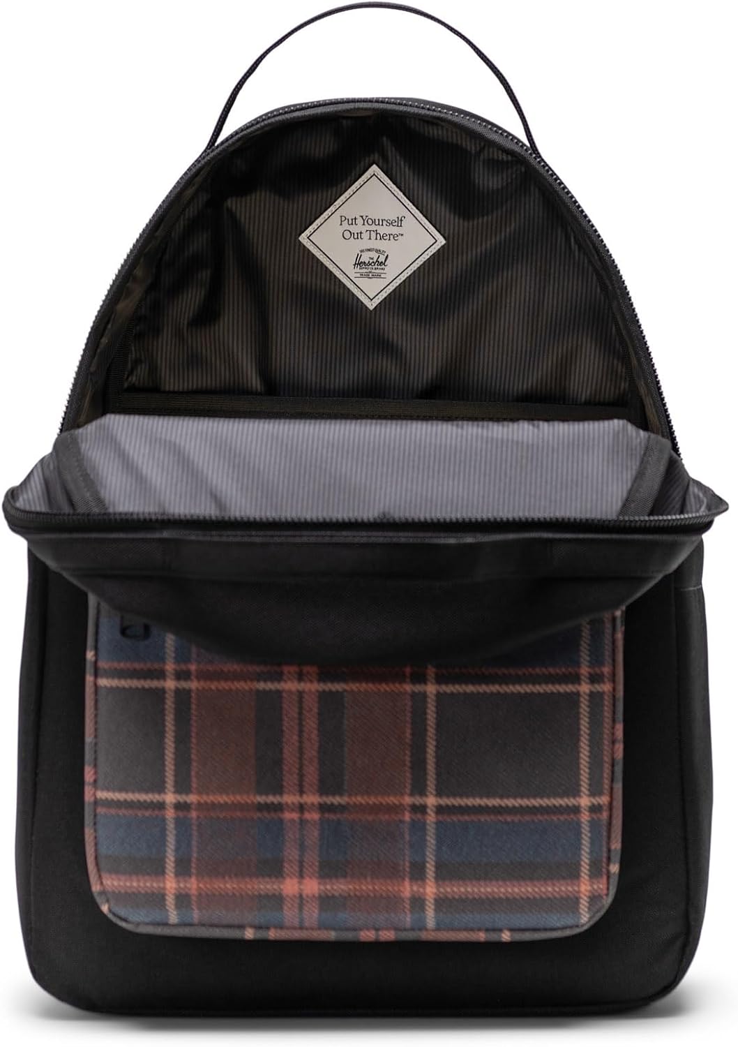 Herschel Nova Backpack, Black Winter Plaid