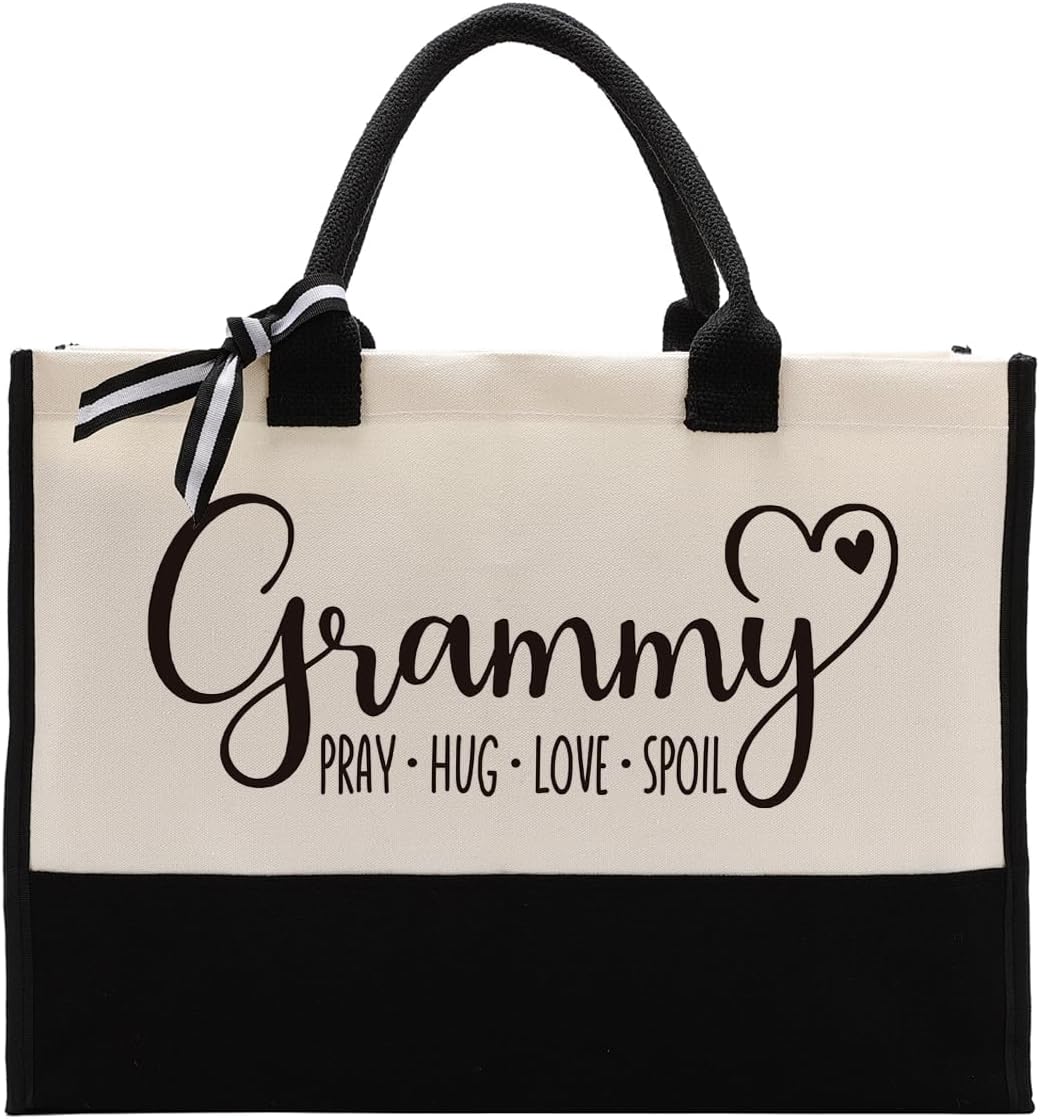 Gkwa Canvas Tote Bag for Gifting, Women Cotton Canvas Bag, Reusable Shopping Bag