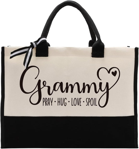 Gkwa Canvas Tote Bag for Gifting, Women Cotton Canvas Bag, Reusable Shopping Bag