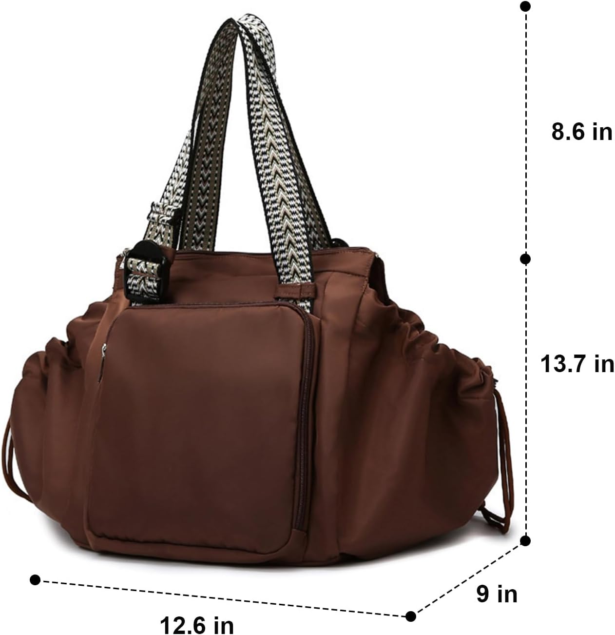 Gym Bag,Foldie Travel Tote Bag,Sports Weekender Bags for Women,Large Capacity Multifunctional Organizer Bag