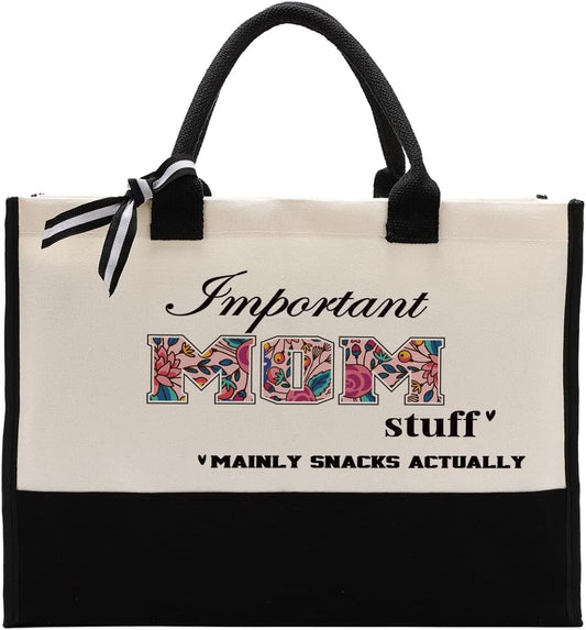 Gkwa Canvas Tote Bag for Gifting, Women Cotton Canvas Bag, Reusable Shopping Bag