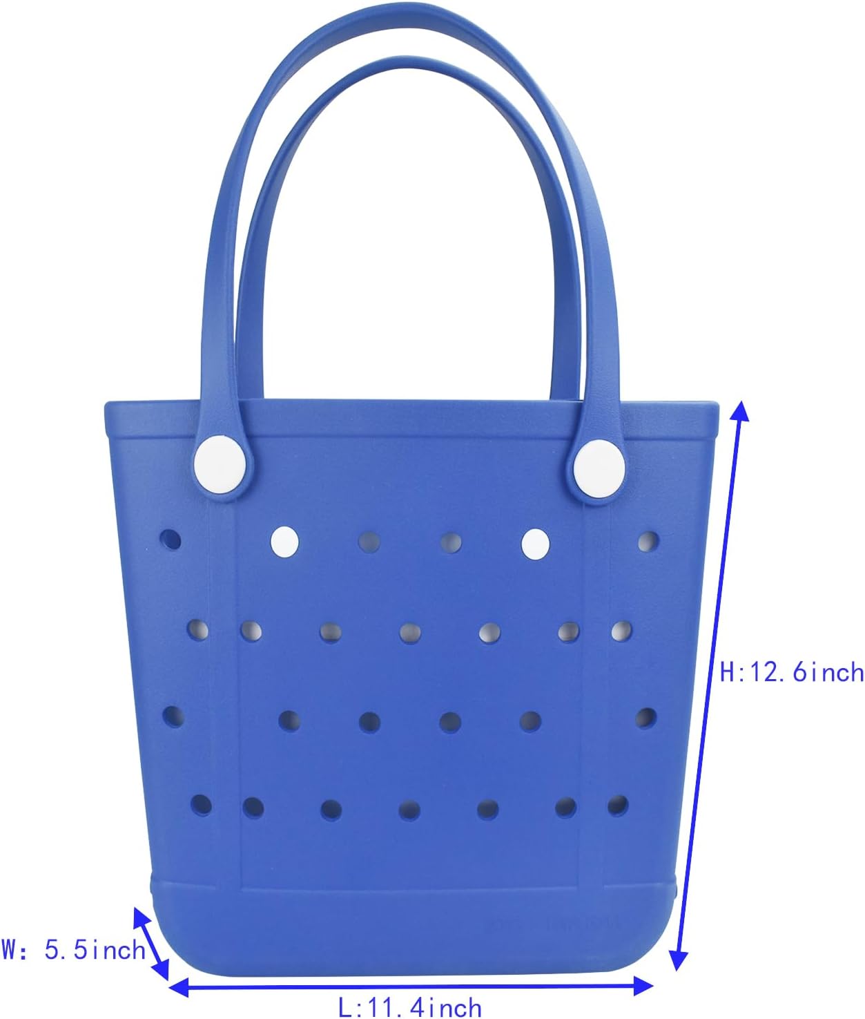 Tote Bag for Women - Large Rubber Beach Bag, Medium Waterproof Sandproof Travel Tote Bags for Beach Outdoor Sports