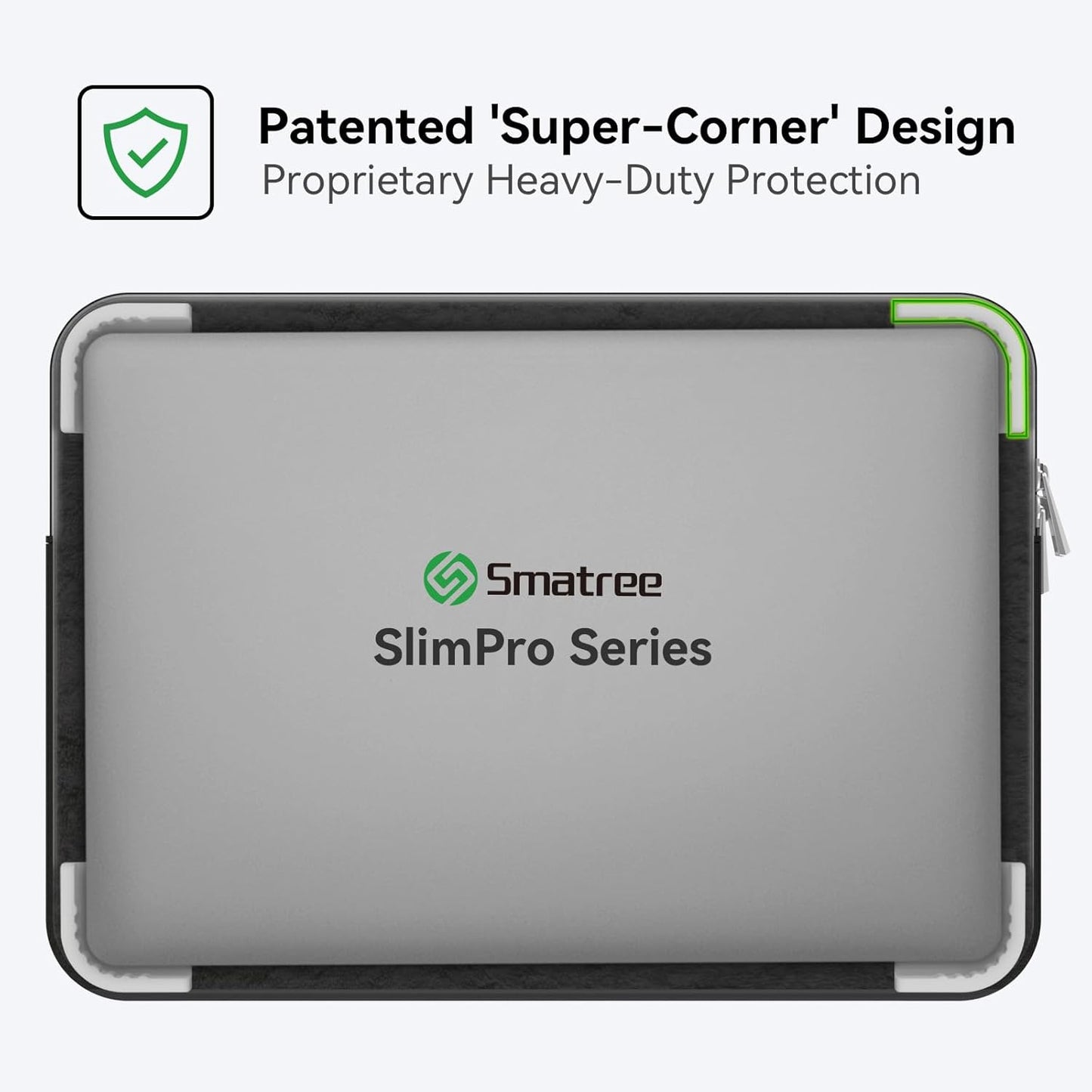 Smatree SlimPro Laptop Sleeve Case for 15.6 inch ASUS Chromebook C523/CX1 CX1500, ASUS Laptop Case
