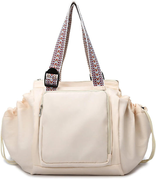 Gym Bag,Foldie Travel Tote Bag,Sports Weekender Bags for Women,Large Capacity Multifunctional Organizer Bag