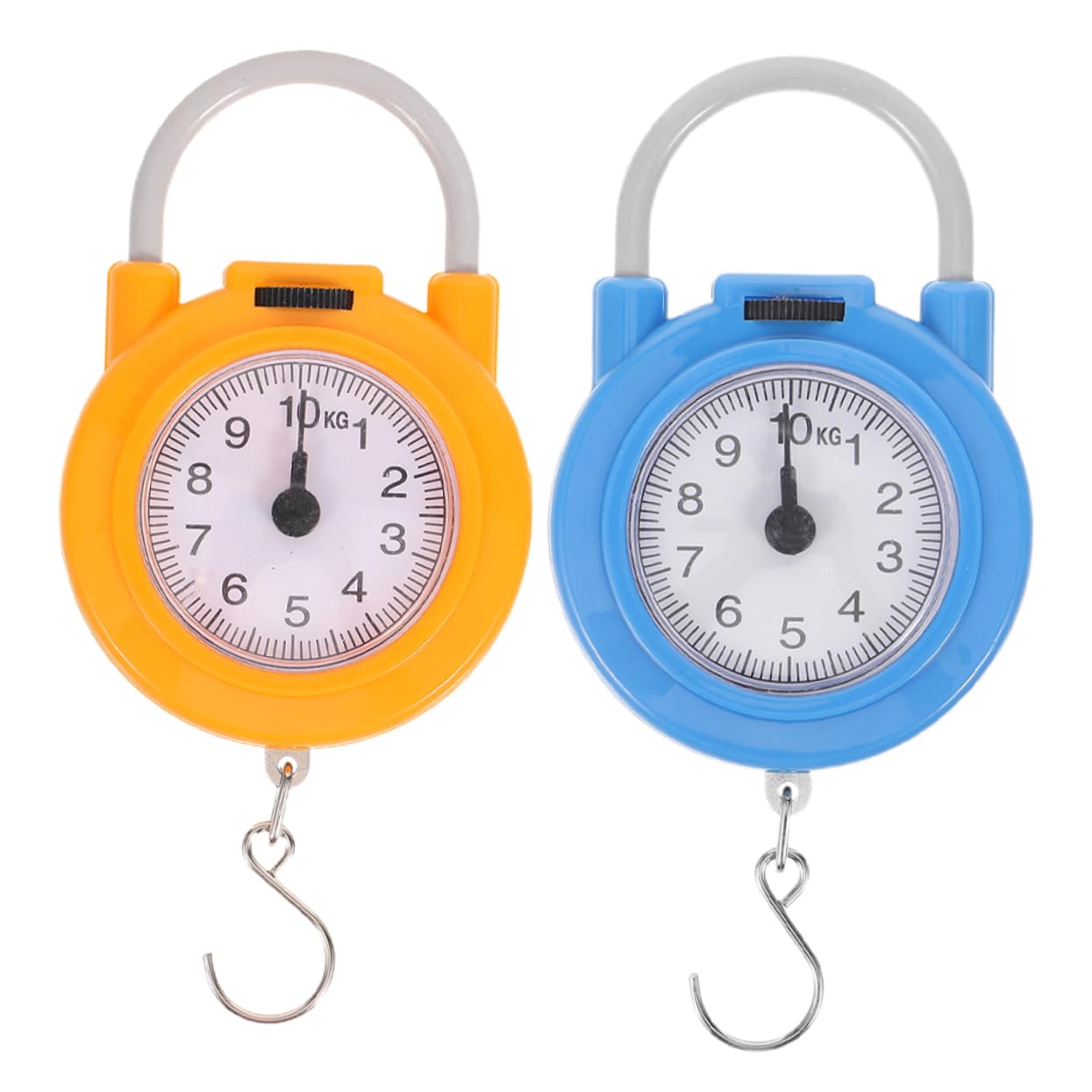 2pcs Digital Luggage Scale Portable Suitcase Scale Accurate Weighing Travel Weight for Bag