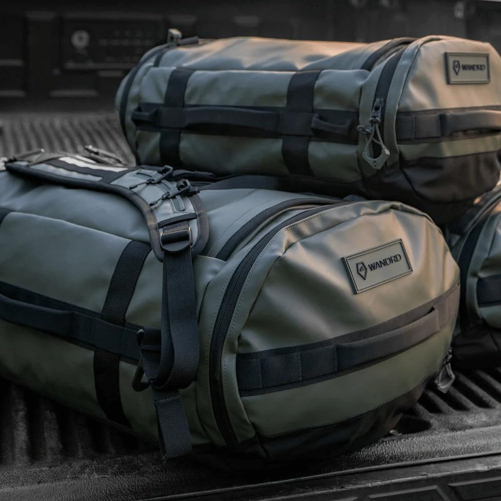 WANDRD CARRYALL 60L Wasatch Green - Perfect Travel Essentials duffel Bag: Versatile for Traveling, Ideal Vacation & Everyday Travel Bag