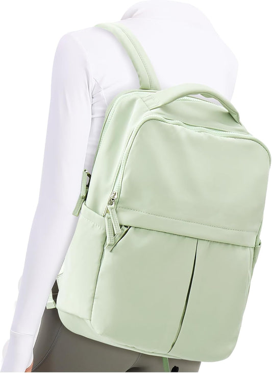 Laptop Backpack for Women Large Travel Backpack for Men Gym Work Teacher Backpack with Laptop Compartment Casual Daypack Backpacks Green