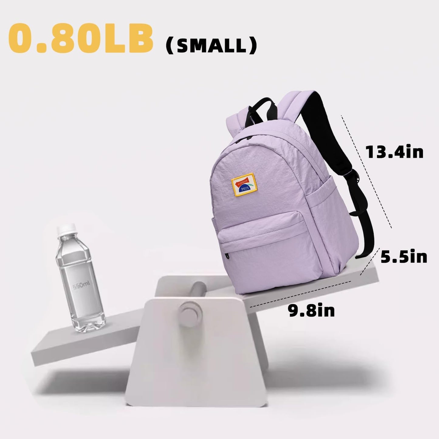 willikiva Kids Backpack for School Boys Girls Teens Toddler Backpack Waterproof Kindergarten Preschool Elementary Bookbag Children Travel Bag(Purple,Small)