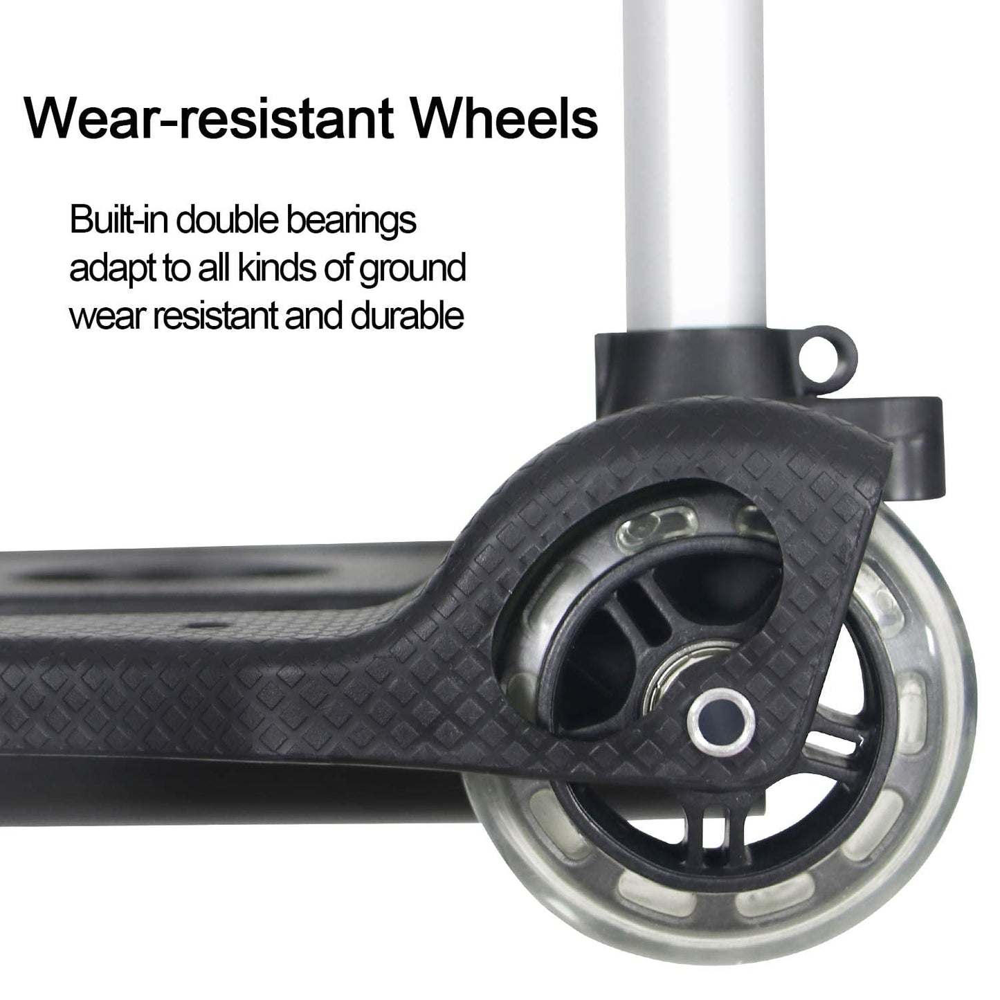 Sutekus Folding Hand Truck and Dolly 110-lbs Lightweight Portable Luggage Cart for School Travel