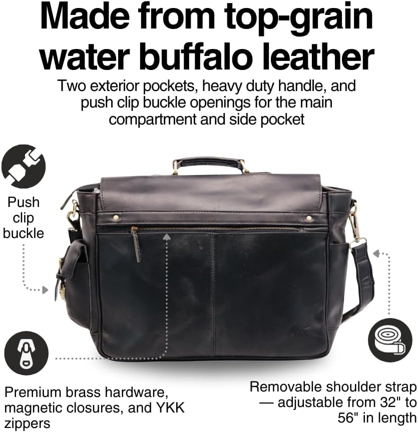 Sitka Leather Messenger