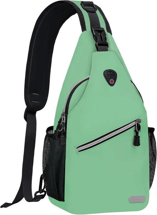 MOSISO Sling Backpack, Multipurpose Crossbody Shoulder Bag Travel Hiking Daypack