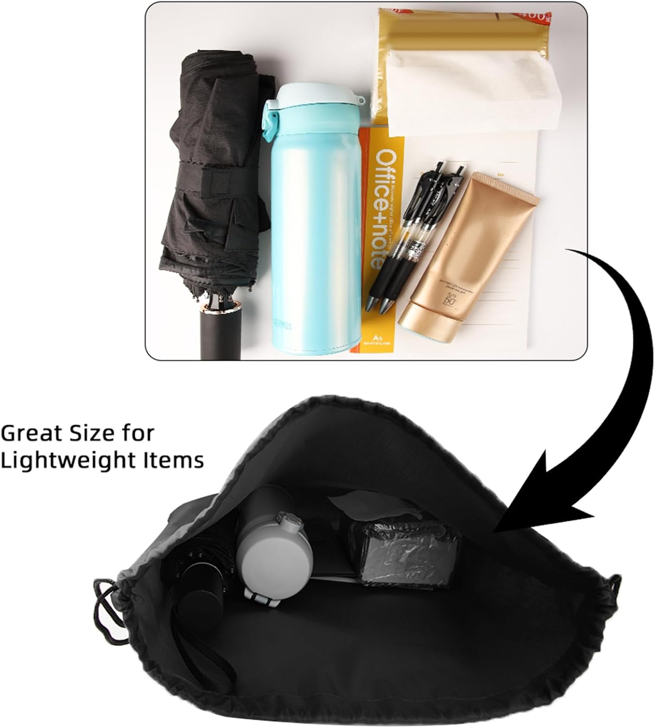 GoodtoU Drawstring Backpacks, Drawstring Bags Bulk Nylon Backpack Gym Bag for Sport, Traveling, Team (16 Colors, 16Pcs)