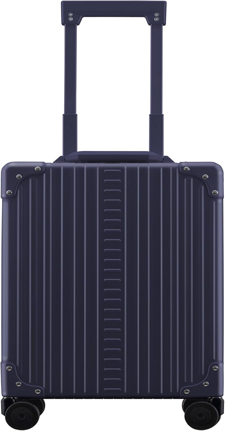 All Aluminum Lightweight 20" Business Laptop Briefcase - Vertical Open Carry-On, TSA Approved