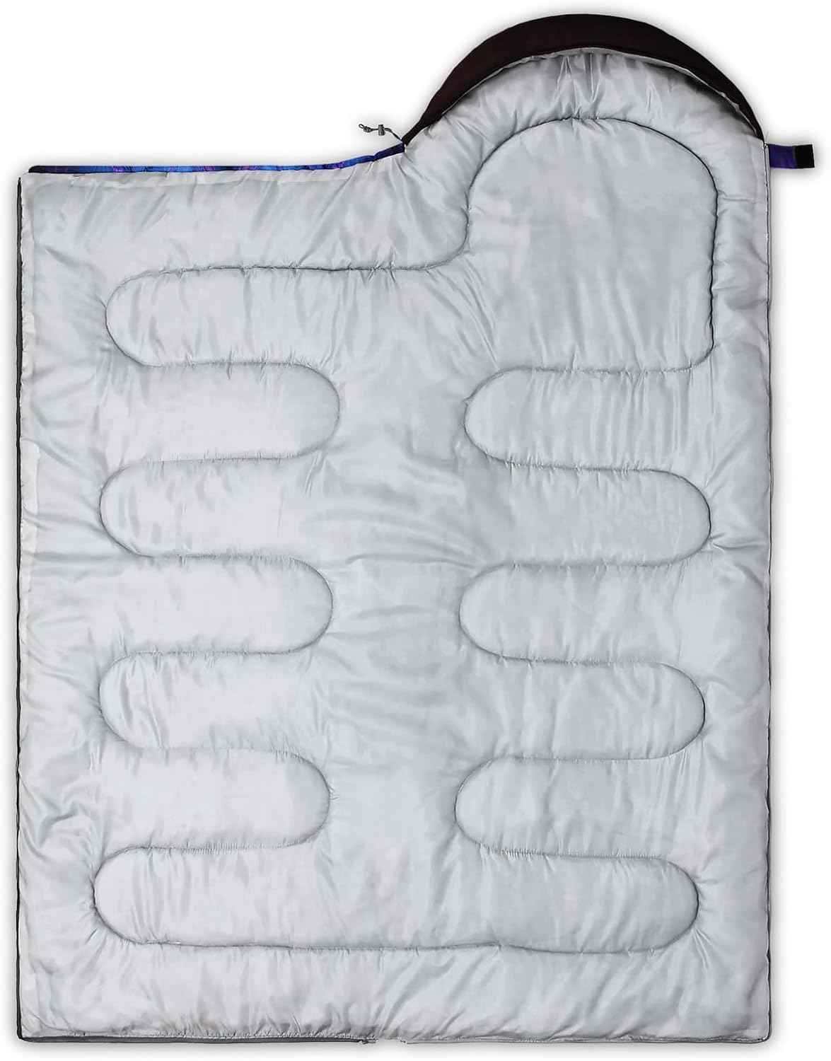 QOOMO Camping Sleeping Bags,3 Season Warm & Cool Weather,Lightweight,Waterproof Sleeping Bags for Adults & Kids,Traveling,and Outdoors,Camping Gear Equipment