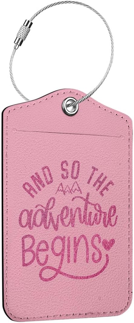 Honeymoon Wedding Favors Luggage tag, Suitcase Tags with Privacy Flap and Metal Loop, Luggage Tags for Suitcases, Identifiers Travel Essentials Bag Tags for Luggage, Bachelorette Bridal Shower Gifts