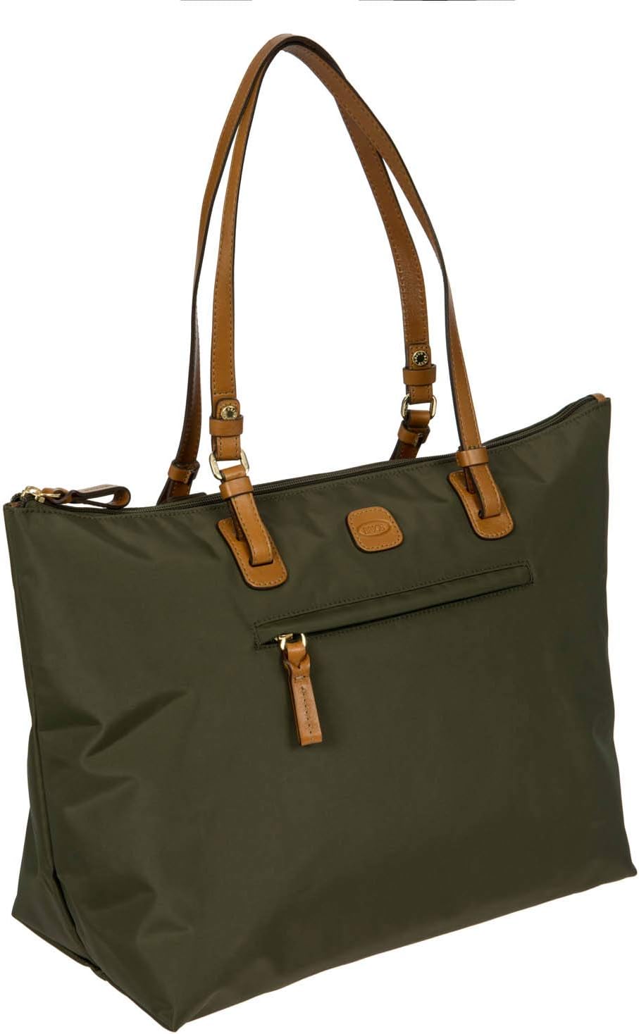 Bric's X-Collection Sportina Tote Bag – Large Water-Resistant Nylon Tote with Detachable Pouch for