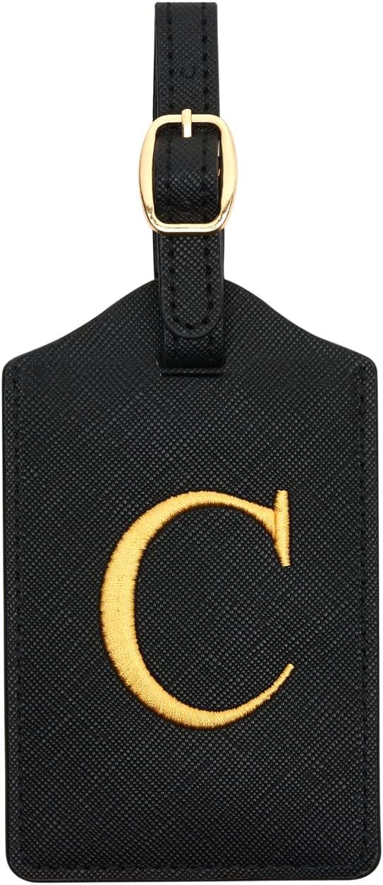 Luggage Tag PU Leather for Suitcase Baggage Handbag Travel Bag Label Suitcase Tag Label Tag w. Name