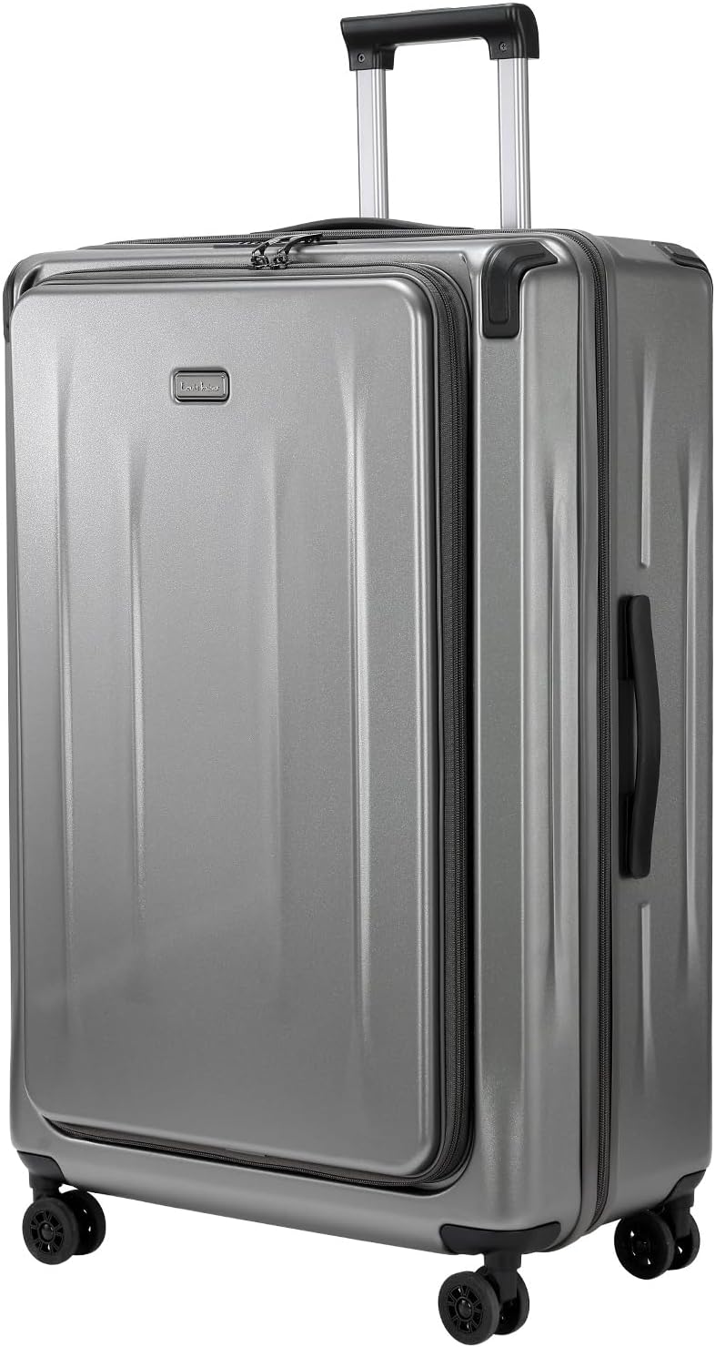 Premium Carry On Luggage, 29 Inch Top Opening Aluminum Frame Airline Approved ABS+PC Hard Shell