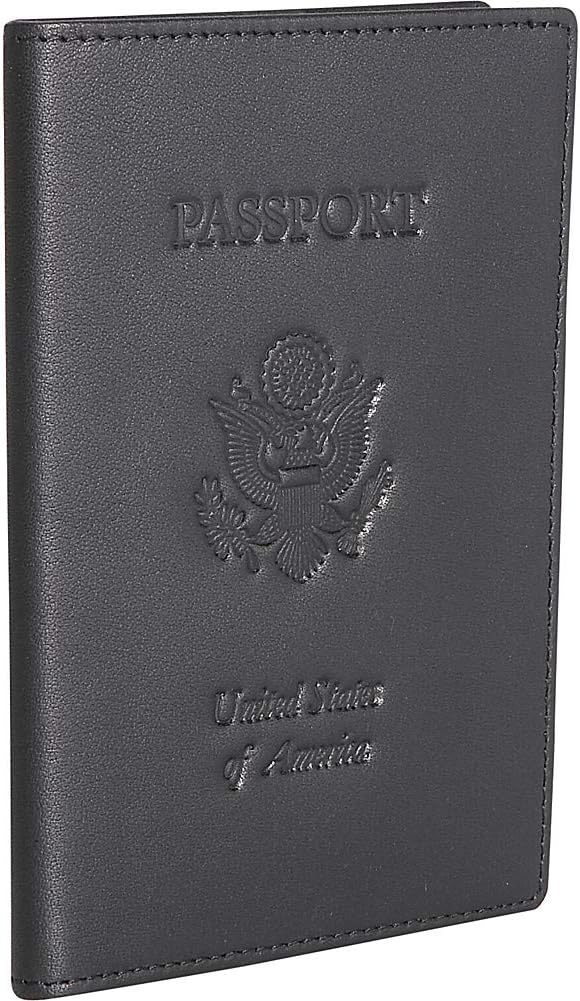 Royce Leather Passport Holder and Travel Document Organizer