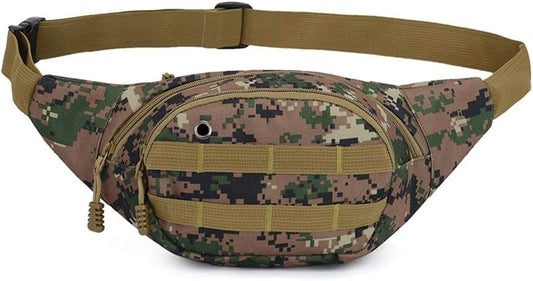 DAITET Crossbody Fanny Pack for Men&Women,Large Waist Bag & Hip Bum Bag with Adjustable Strap for Outdoors Workout Traveling Casual Running Hiking Cycling