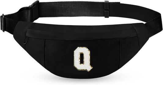 MAXTOP Large Crossbody Fanny Pack with 4-Zipper Pockets,Gifts for Enjoy Sports Festival Workout Traveling Running Casual Hands-Free Wallets Waist Pack Phone Bag Carrying All Phones