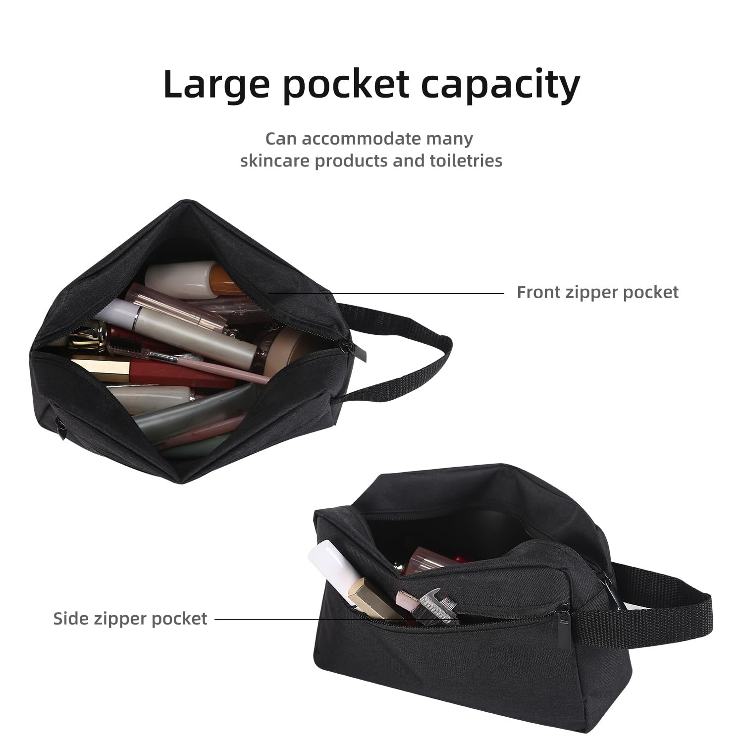 Icramsy Travel Toiletry bag Toiletry bag for women men Hanging Cosmetic bag Travel accessories for