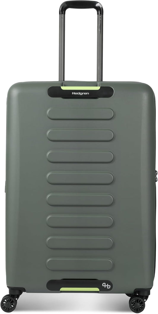 Hedgren, Unisex, Grip Large Expandable Luggage, Olive, One Size