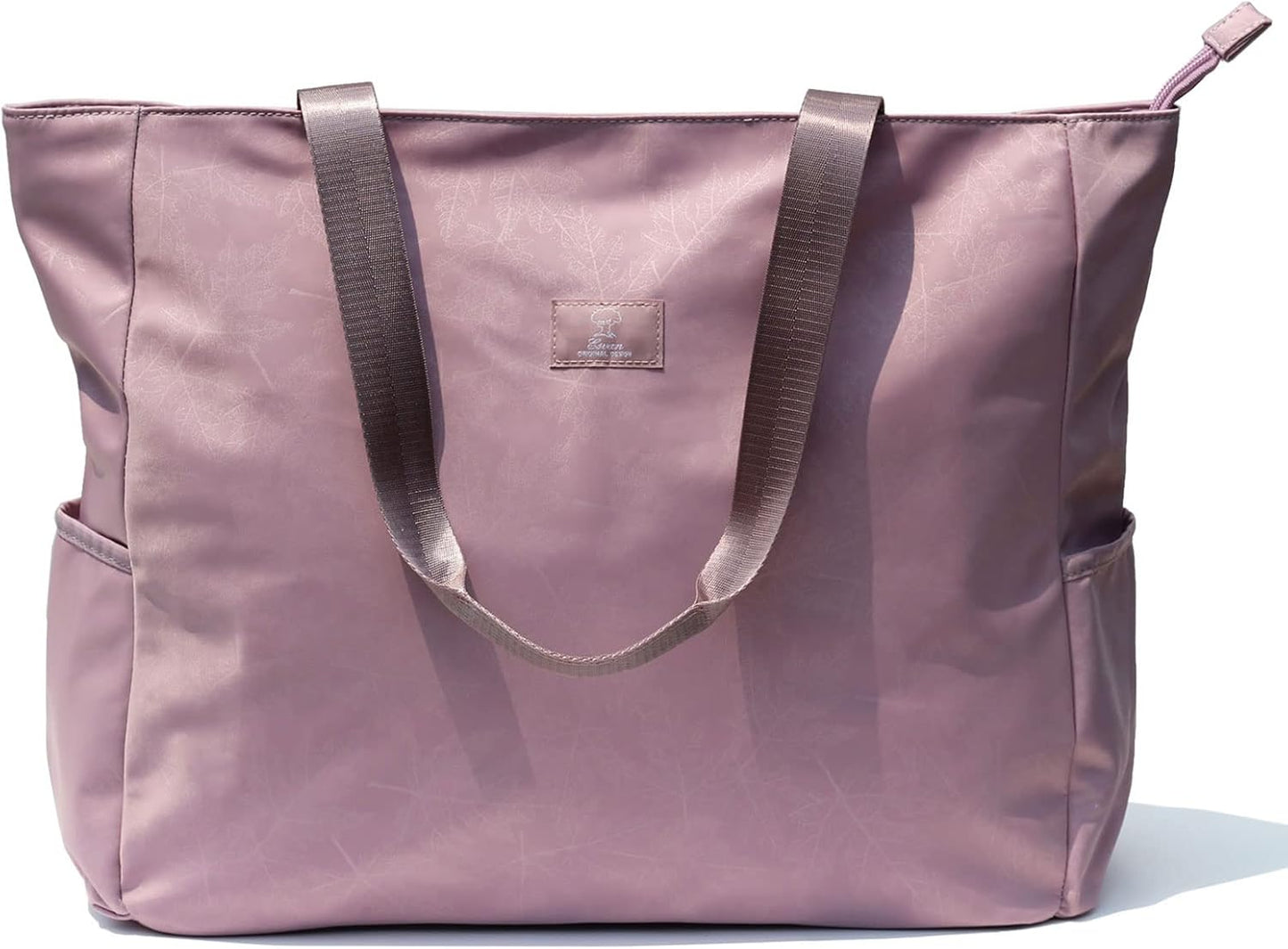 LARGE BEACH BAG Water Resistant Lightweight 20 inch Women Oversize Tote Bag for Gym Beach Travel Pool Yoga Nurse