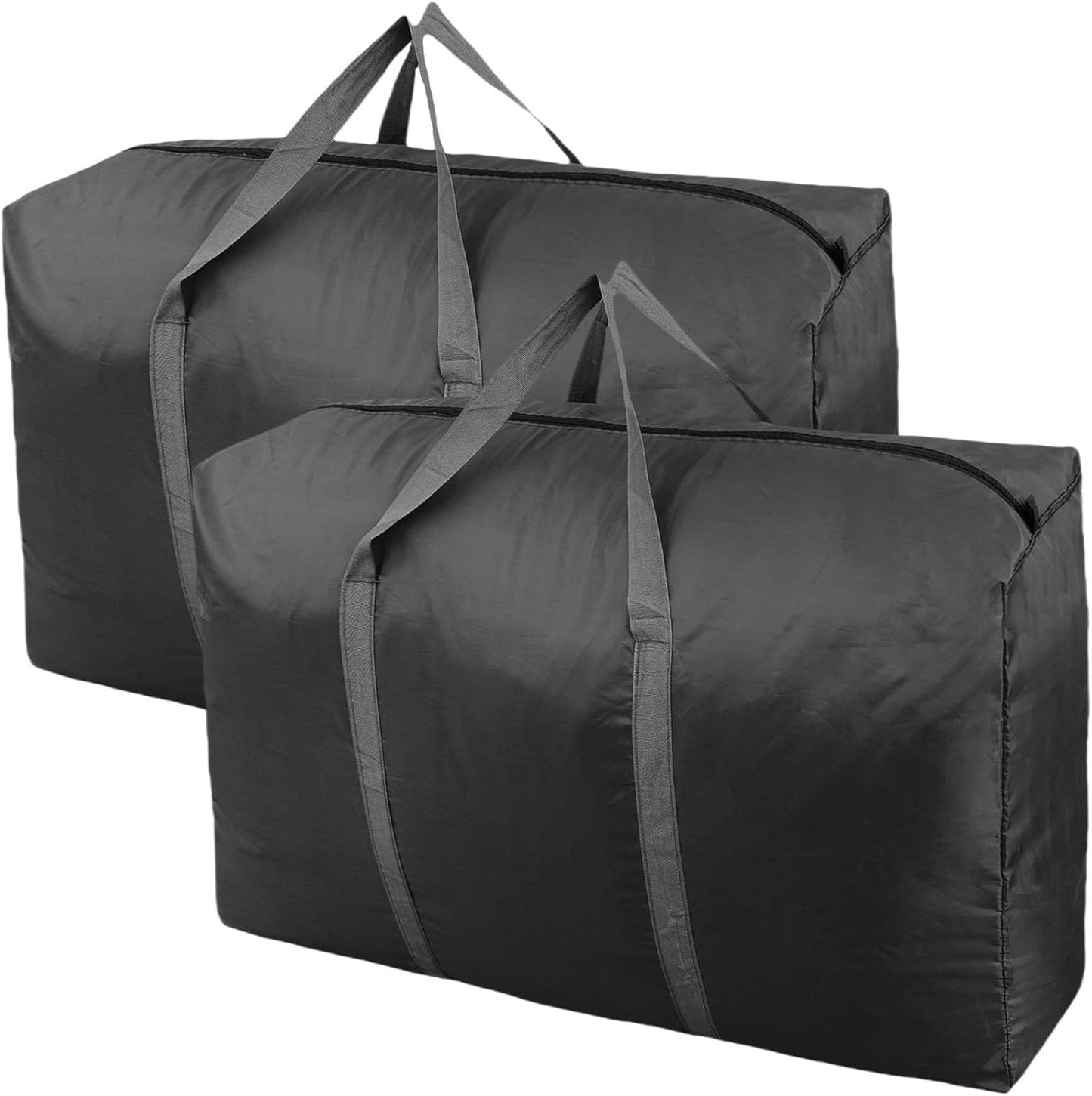 100L Extra Large Storage Bags, Big Moving Bags with Strong Zippers & Carrying Handles, Packing Bags