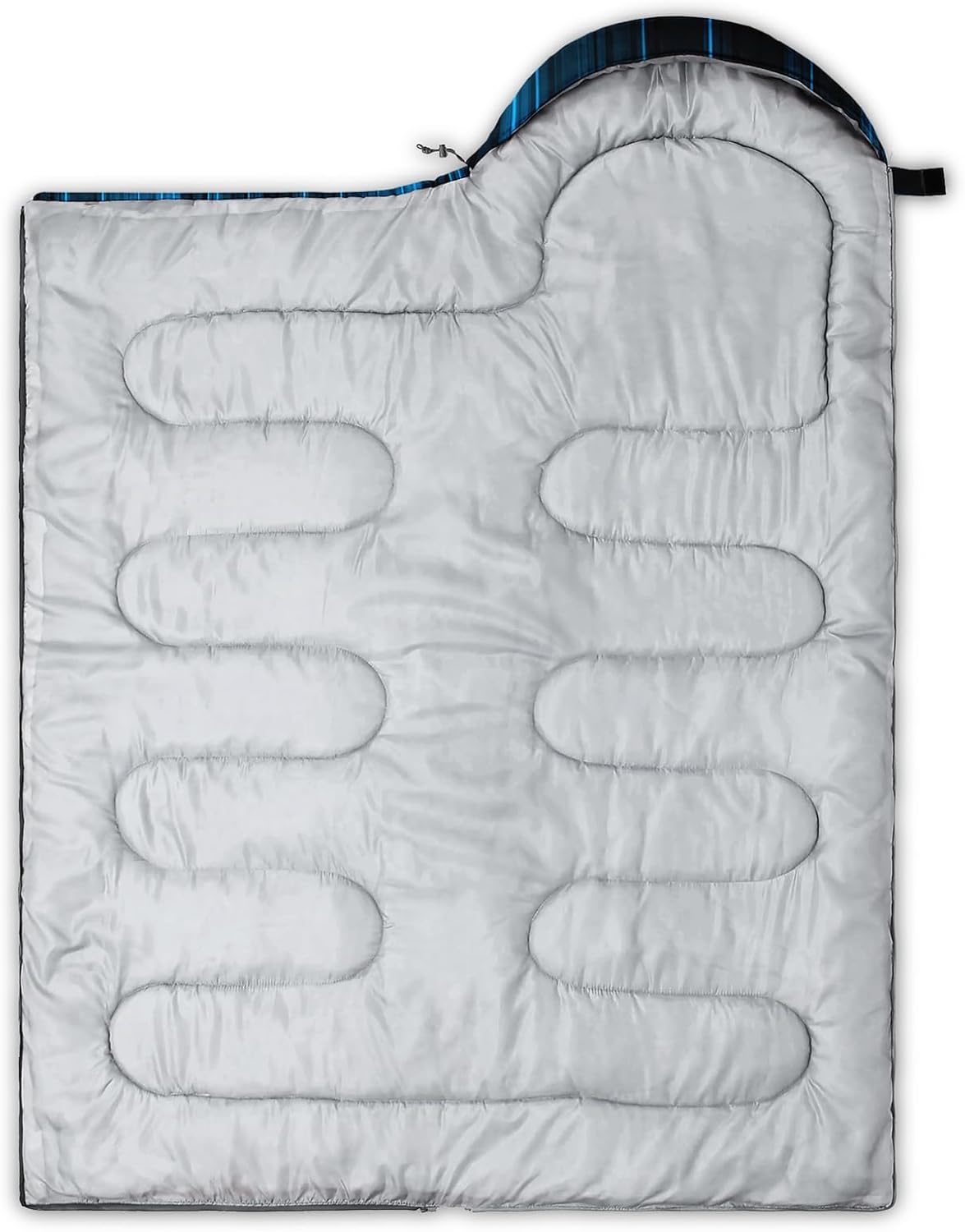 QOOMO Camping Sleeping Bags,3 Season Warm & Cool Weather,Lightweight,Waterproof Sleeping Bags for Adults & Kids,Traveling,and Outdoors,Camping Gear Equipment