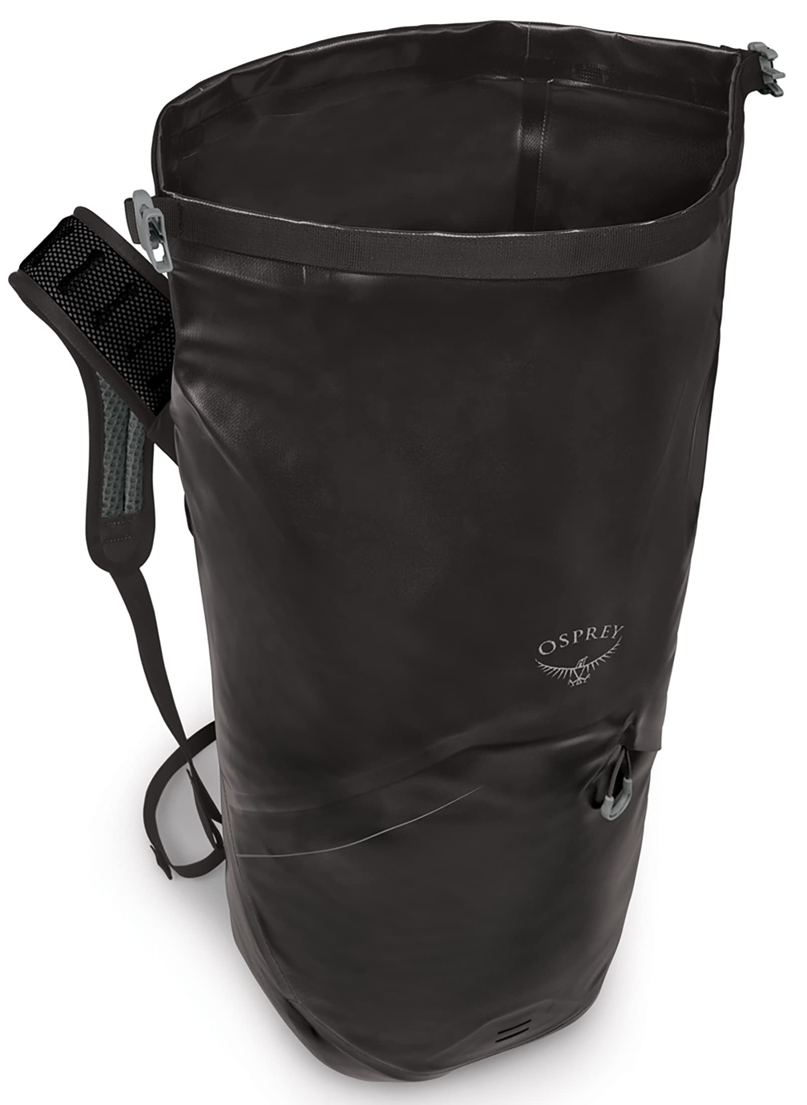 Osprey Transporter 25L Roll Top Waterproof Laptop Backpack, Black