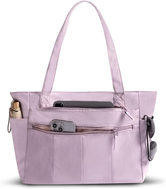 Tote Bag for Women Shoulder Bag Work Bags with Zipper Lightweight Handbags for Travel,Work,School