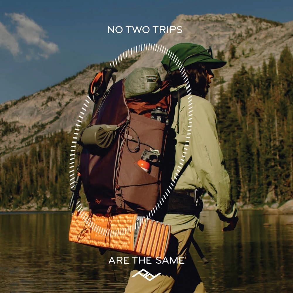 Peak Design Outdoor Backpack 45L, Eclipse, Lightweight Internally-Framed Backpack, Ultra Cinch