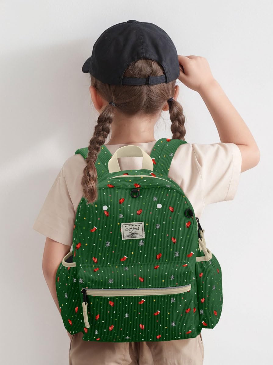 Corduroy Toddler Backpack for Girls 2-5: Preschool Backpack for Girls