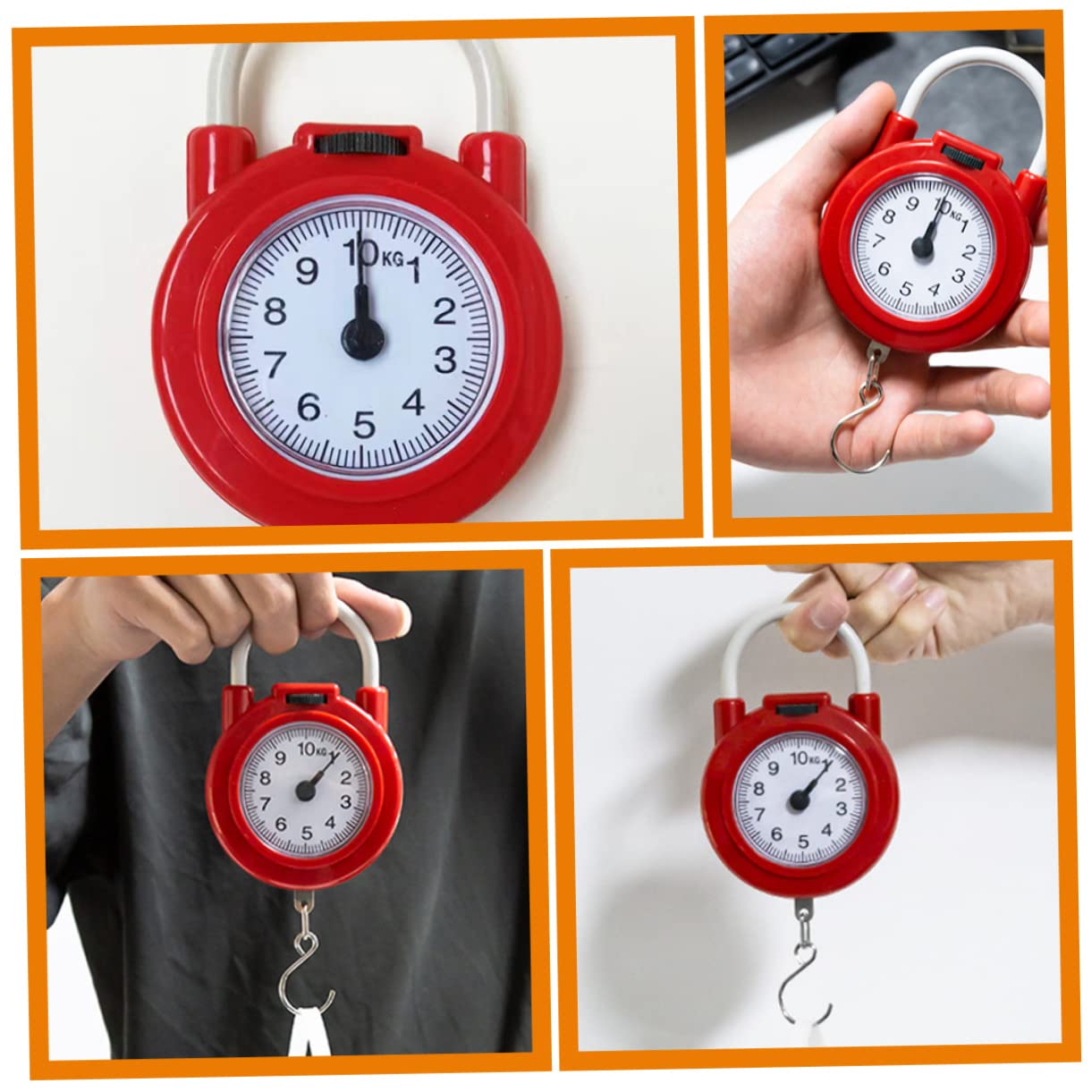 Electronic Scale High Accuracy Spring Scale for Weighing Luggage for Travel Bag Weighing Portable