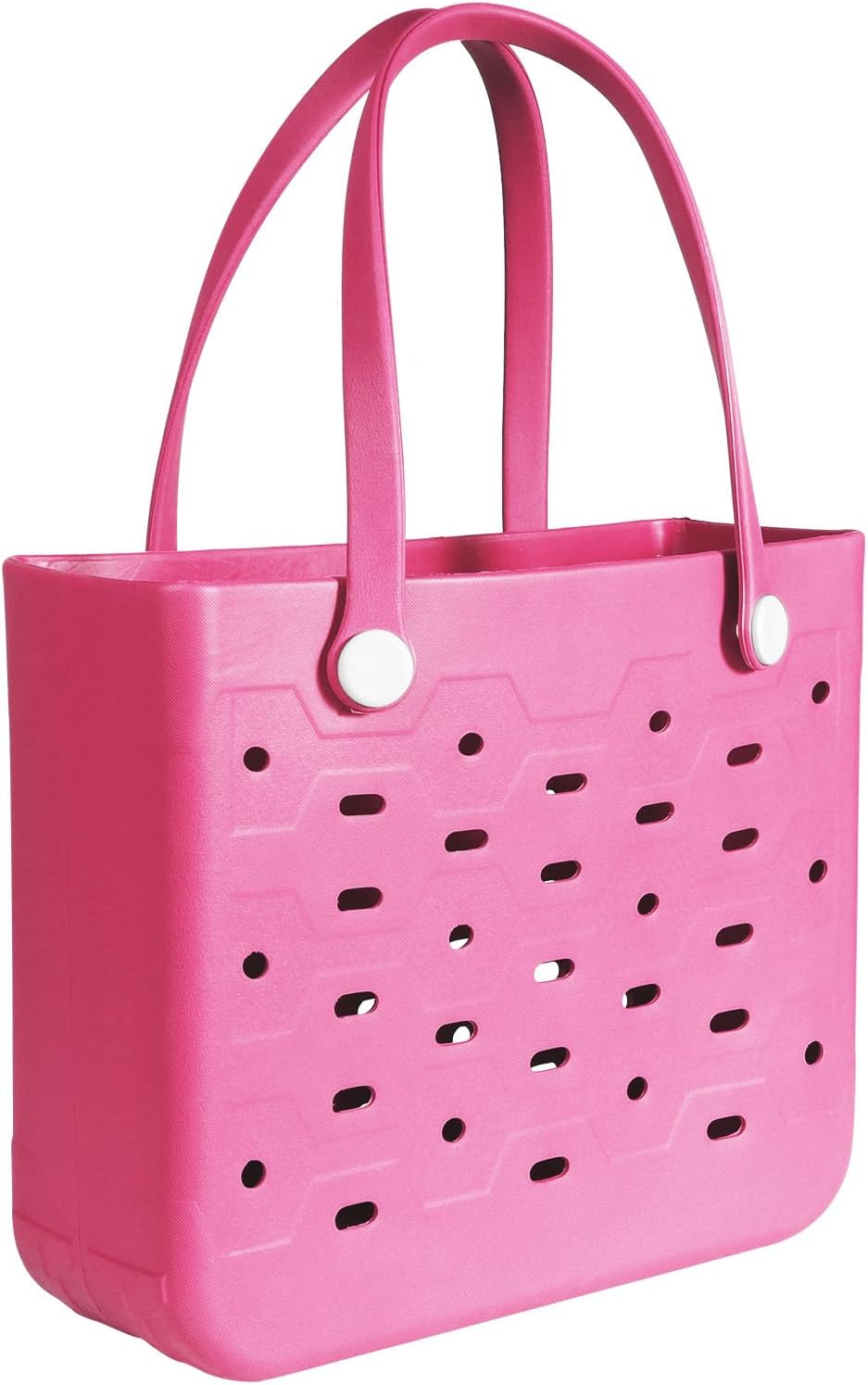 Medium Rubber Beach Bag for Men & Women, Large Capacity Rubber Travel Tote Bag for the Beach Boat Pool