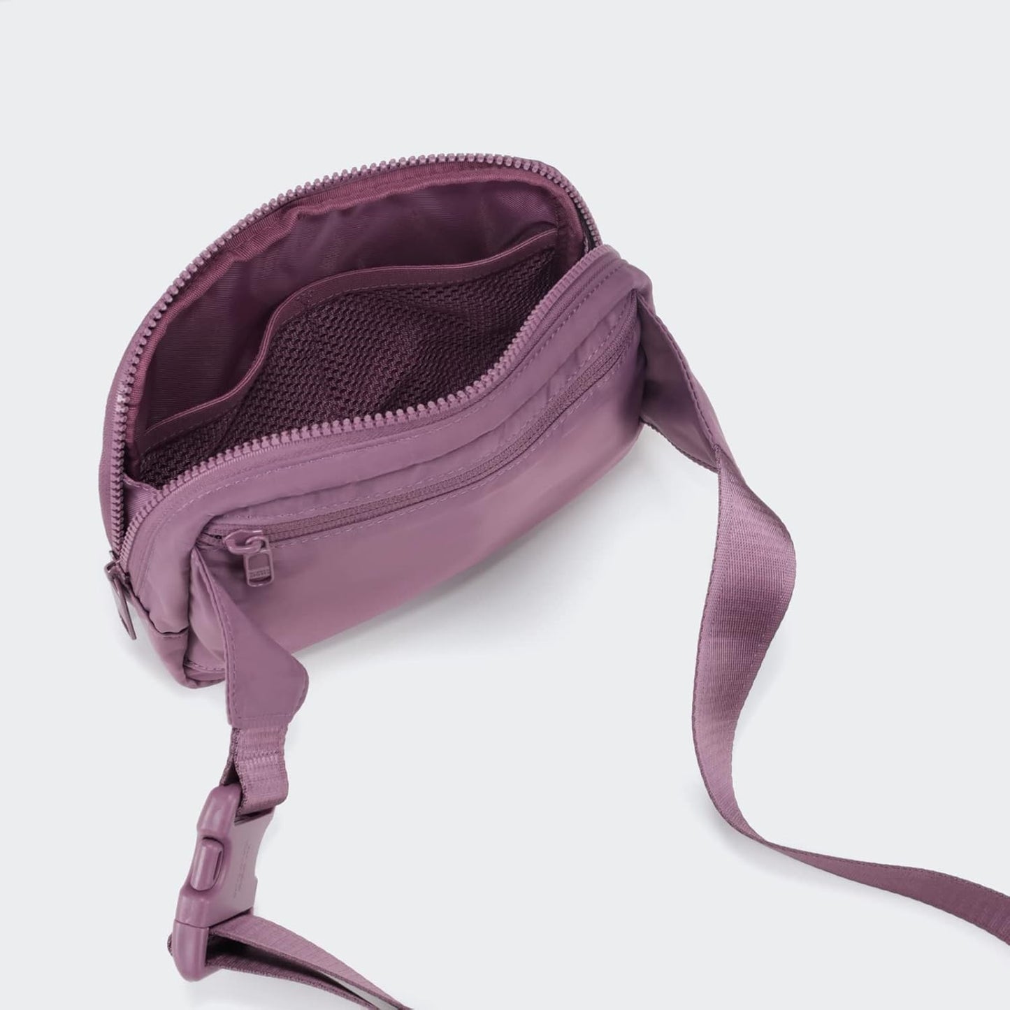 Pander Belt Bag Large 2L, Nylon Fanny Pack Purse for Women and Men with Adjustable Strap