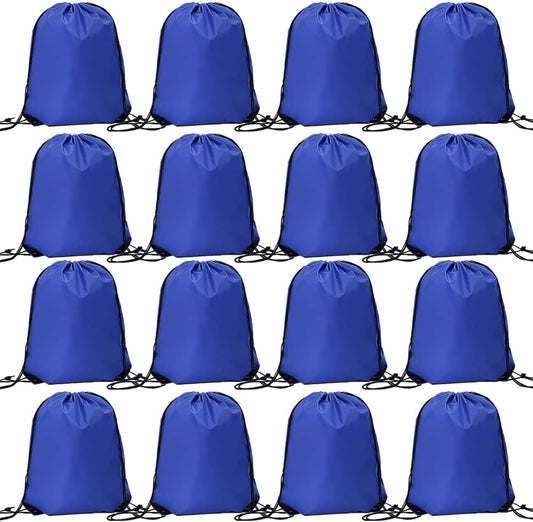 Bulk Drawstring Bags, Polyester Draw String Bags, Gym Sports Cinch Bag Drawstring Backpack for Women Men