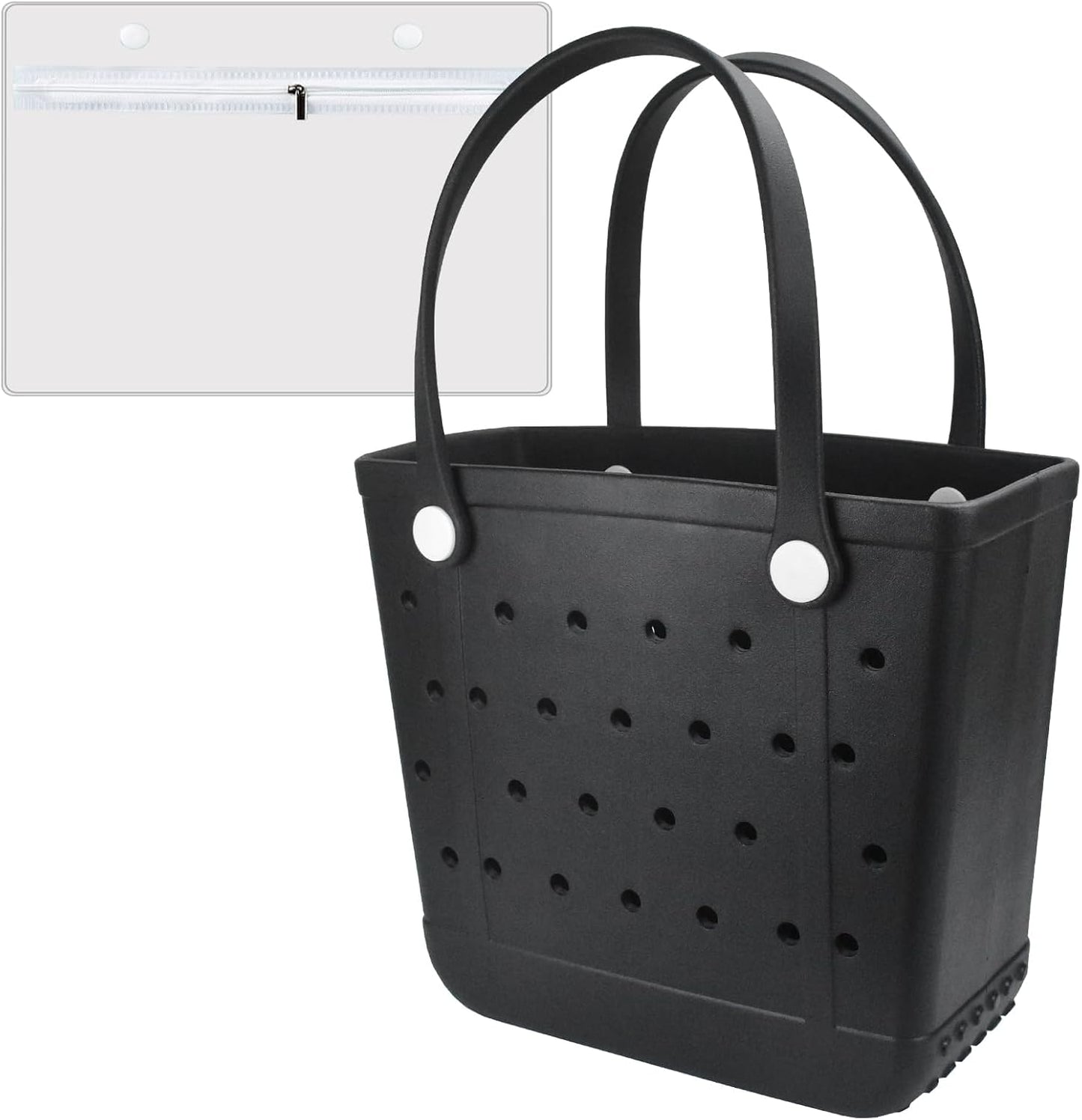 Tote Bag for Women - Large Rubber Beach Bag, Medium Waterproof Sandproof Travel Tote Bags for Beach Outdoor Sports