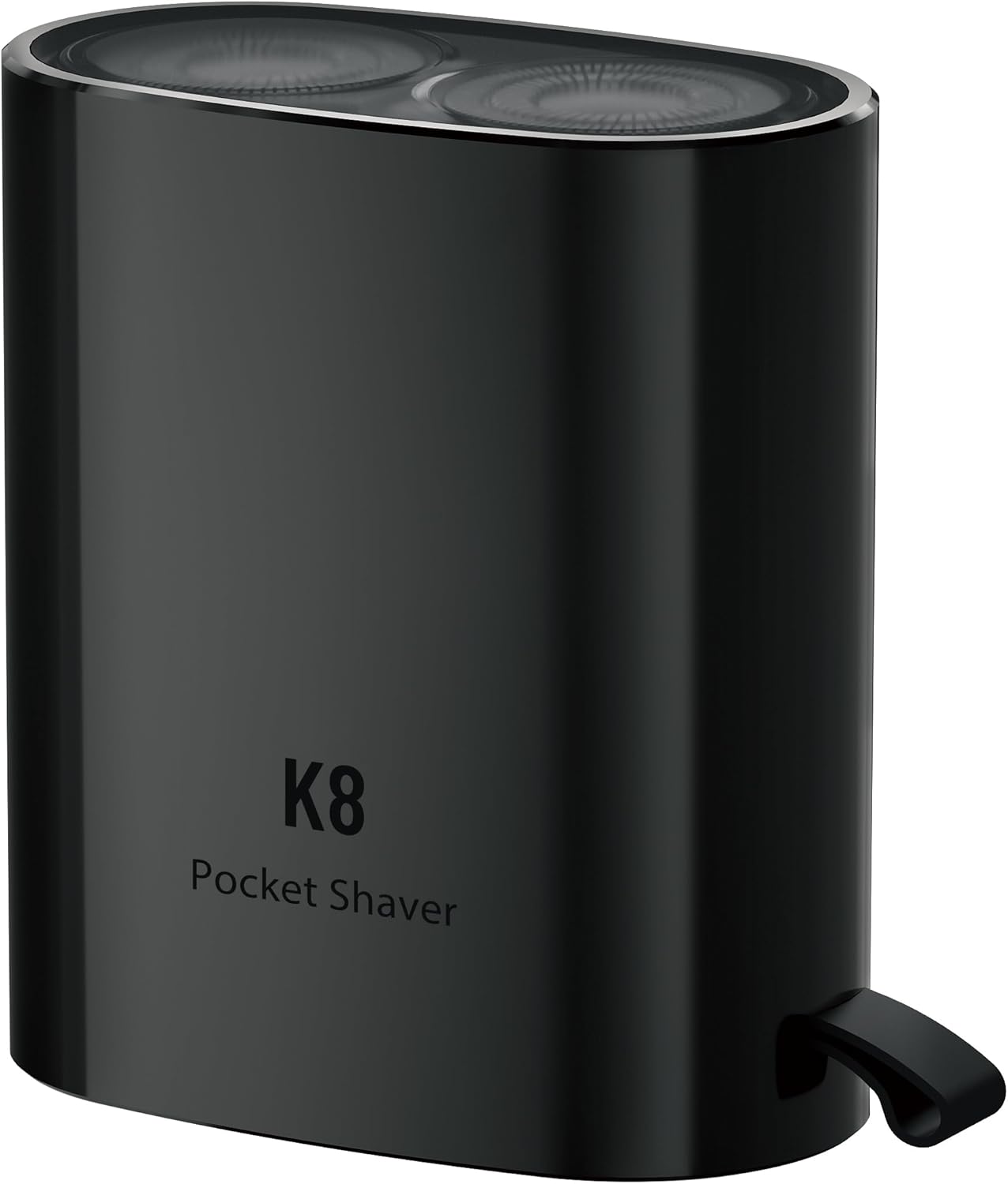 Electric Razor for Men, Mens Electric Shaver for Face, Hidden Blade, Type-C, Ipx7 Waterproof, Portable Rotary Close Shavers for Travel, Black, K8