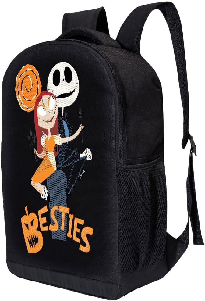 Disney Nightmare Before Christmas Backpack for School | Kids Travel Backpack Jack Skellington School Backpack | Kids Backpack for Girls, Boys, Toddlers, Unisex