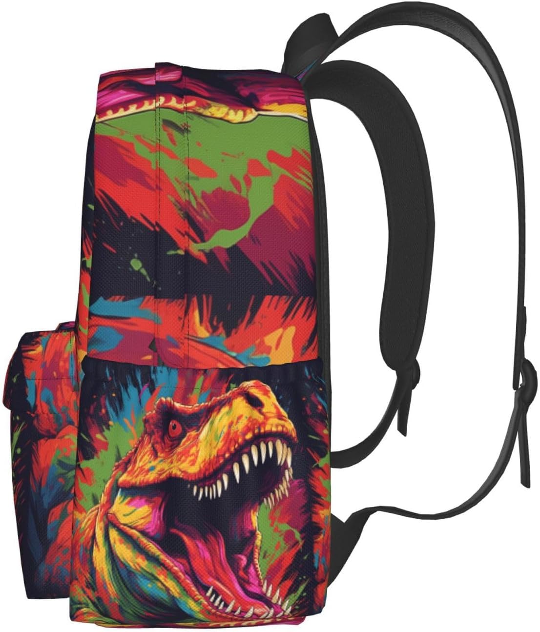 Dinosaur Backpack School Bag Lightweight Bookbag Laptop Travel Daypack For Kids Girls Boys Teens