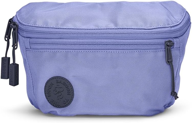 Baboon to the Moon Fanny Pack - Trendy, Compact, Water-Repellent Waist Bag in Multiple Colors and Sizes for Men and Women (Mystic Violet, Full Size (3L))