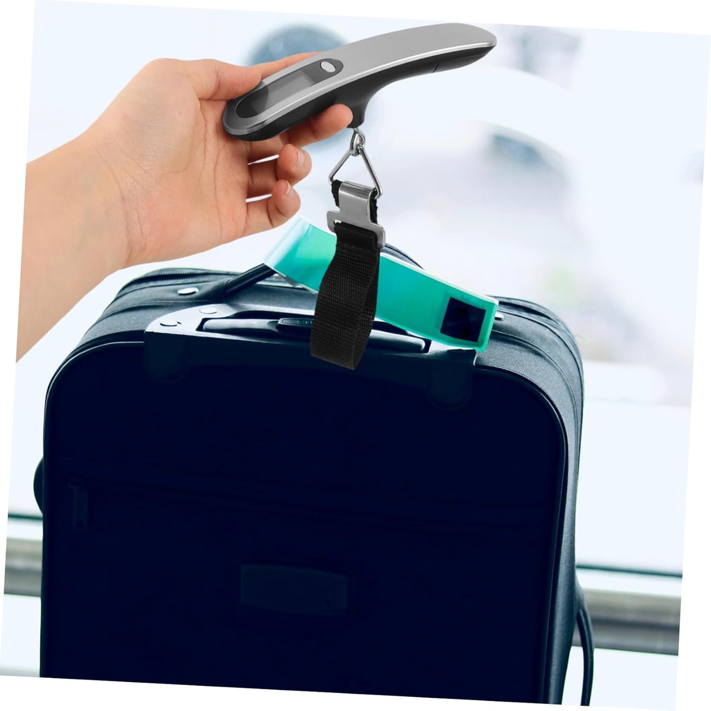 Electronic Scale Travel Accessories Luggage Scale Luggage Weighing Scale for Suitcases Weights Gadgets Luggage Accessories for Travel Weighing Machine Weight Scale