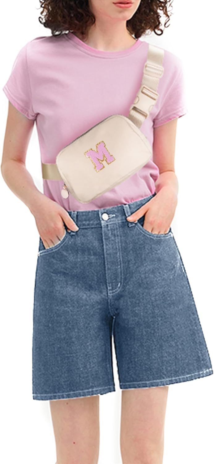 Mothers Day Gifts for Mom,Mom Gifts from Daughter,Gifts for Mom,Gifts for Wife Sister Her,Birthday Gift for Mom,Mother in Law Gift,Mama Gifts Idea,Crossbody Bags Waist Packs | Cream,M