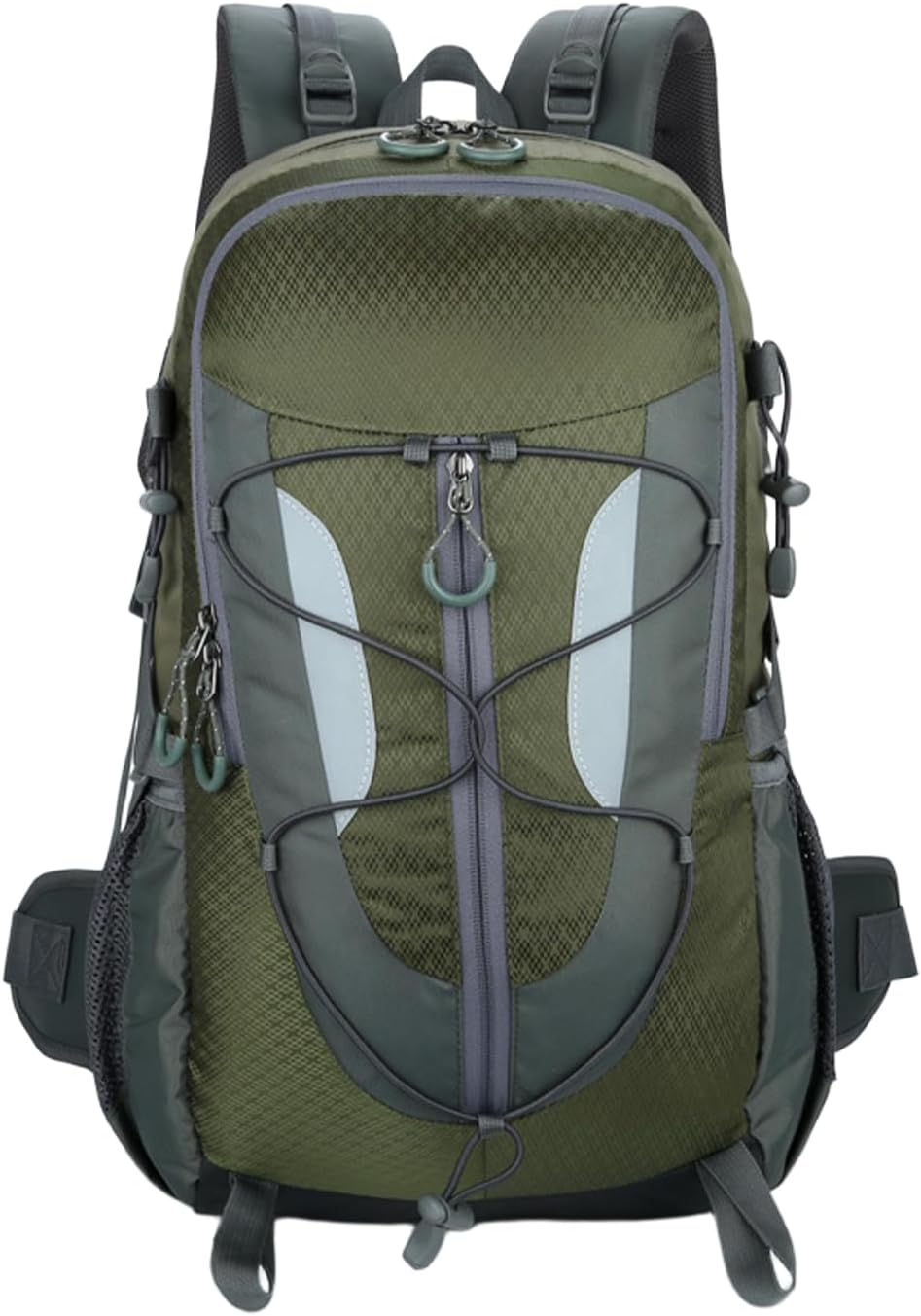30L Hiking Backpack, Waterproof Outdoor Bag, Travel Camping, Men'S And Women'S Sports Backpack (Army green)
