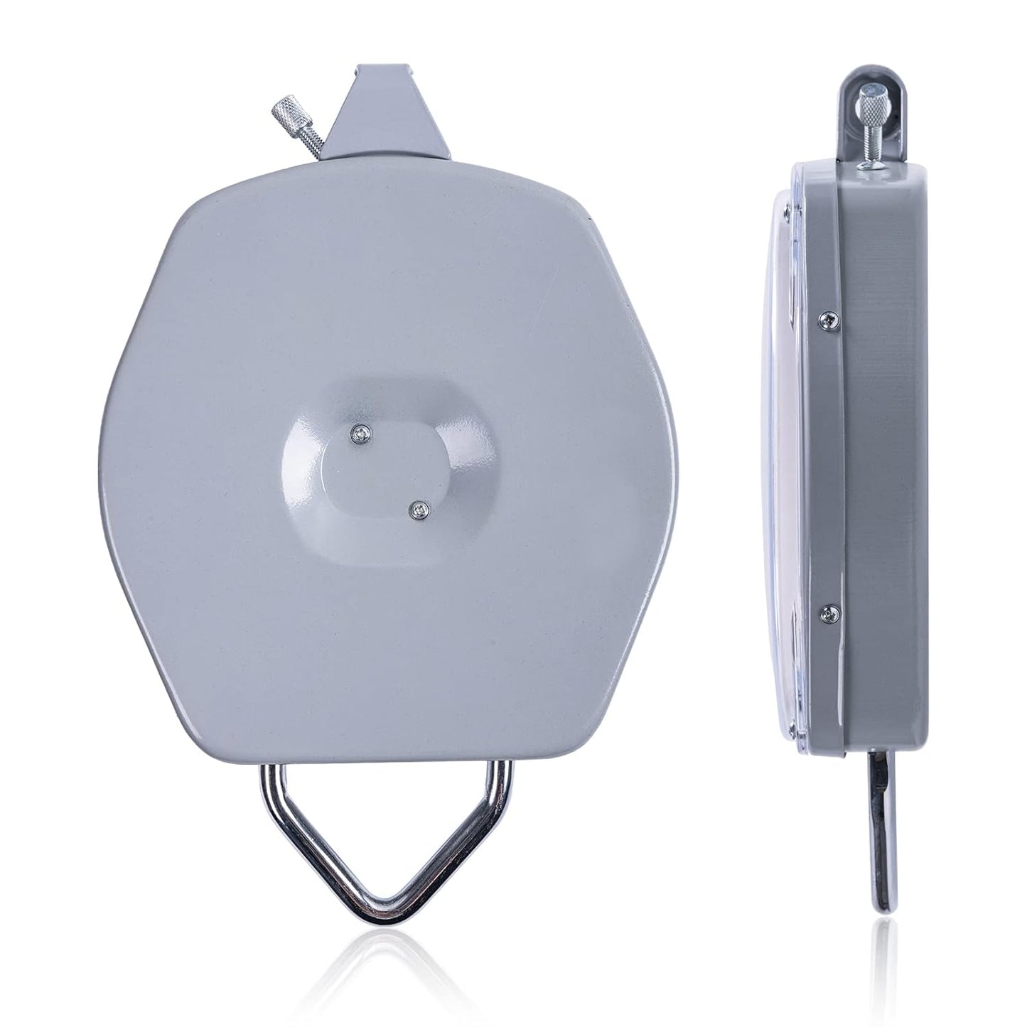 Mechanical Hanging Scale 250kg/550lbs, High Accuracy Spring Dial Weight Scale for Kitchen Fishing Hunting Farms